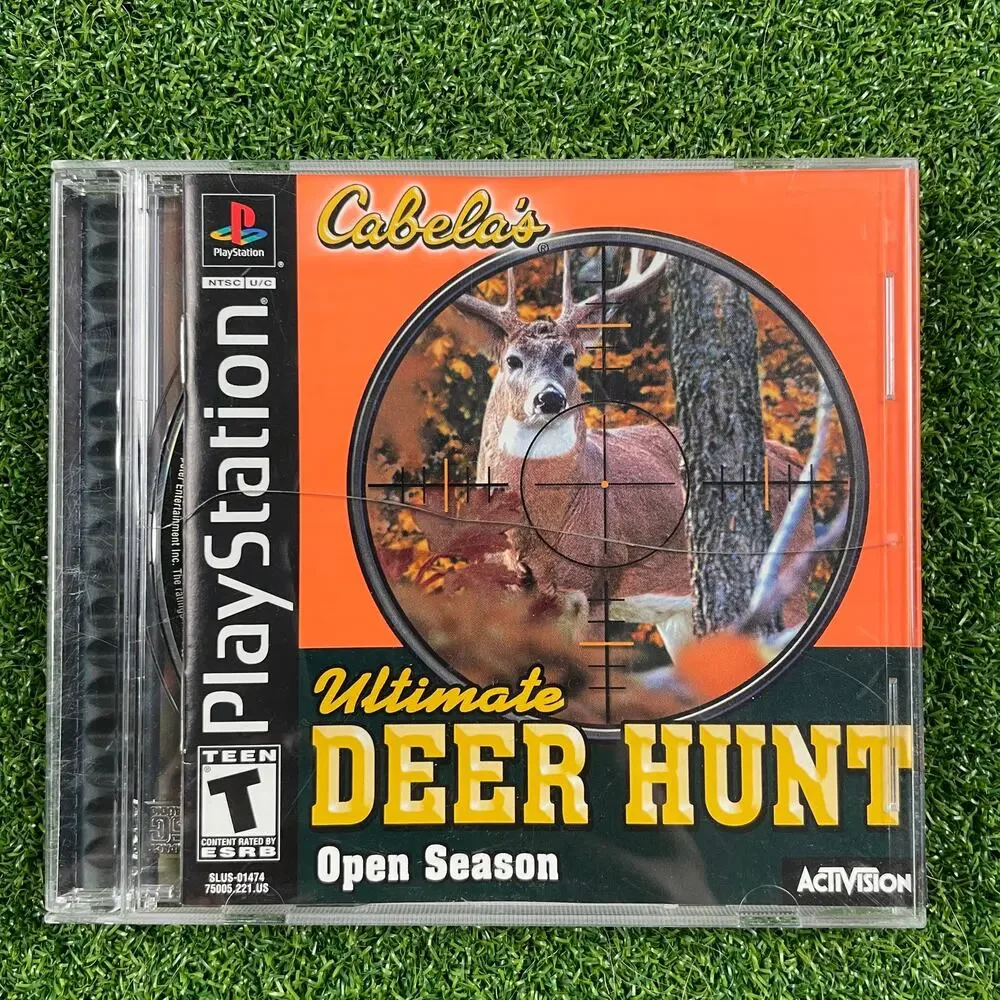 Cabela's Ultimate Deer Hunt Open Season (PlayStation 1, 2002) PS1